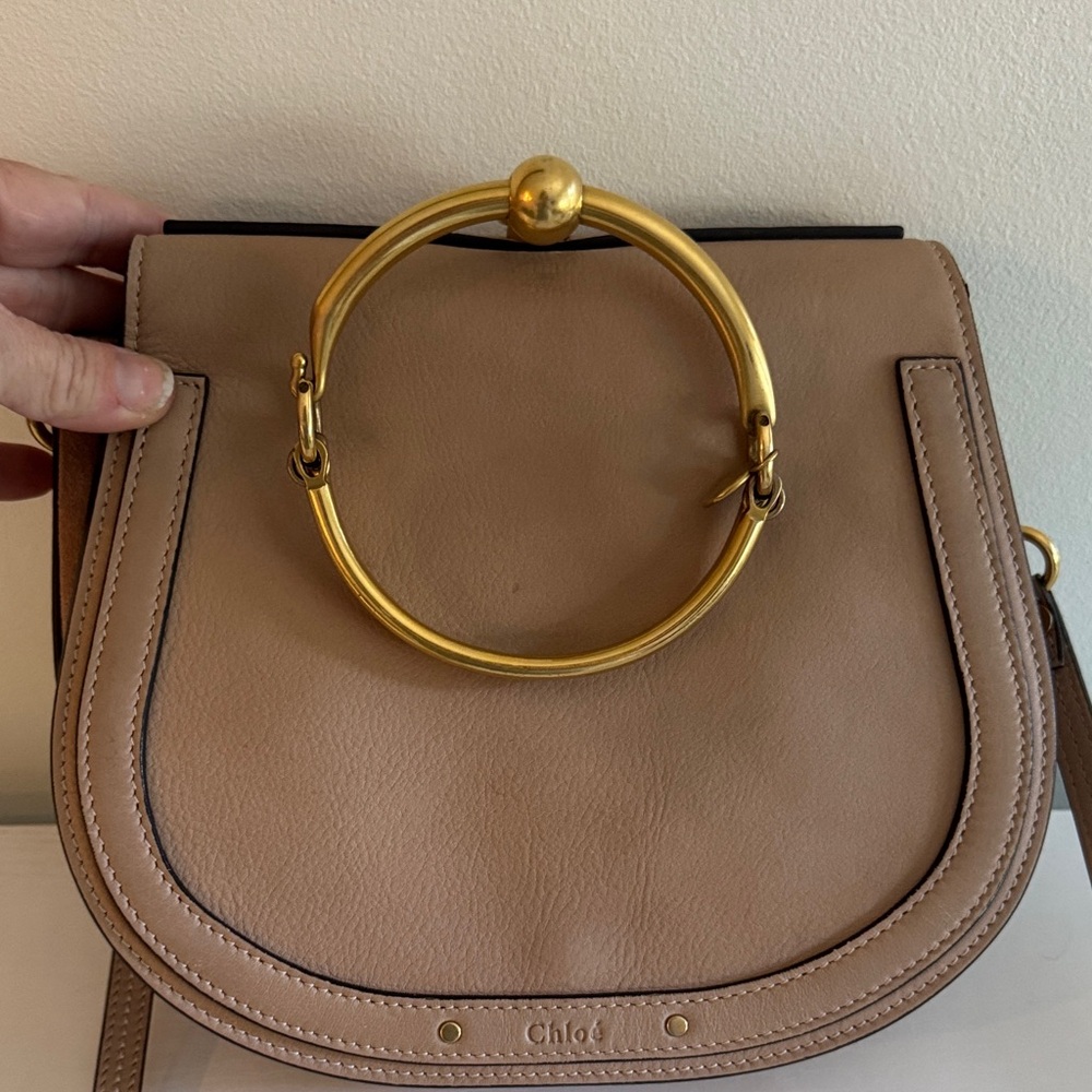 Chloe leather crossbody bag